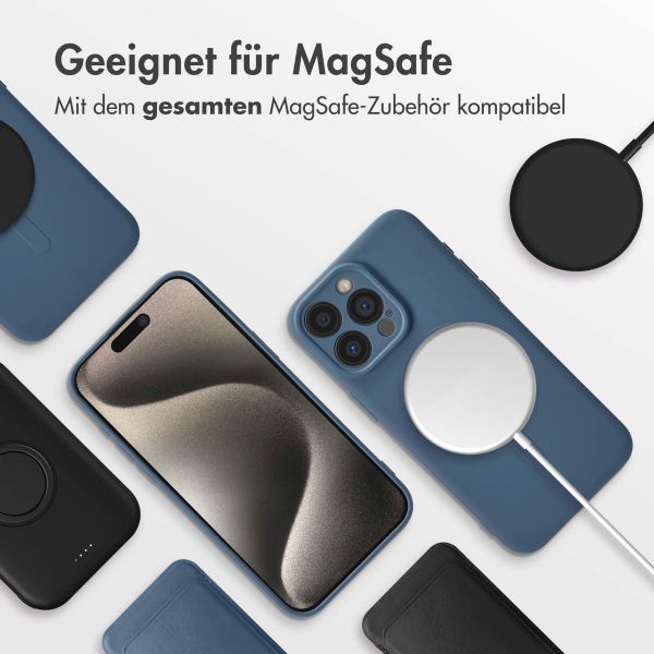 imoshion Color Back Cover mit MagSafe Apple iPhone 15 Pro Max - Dunkelblau