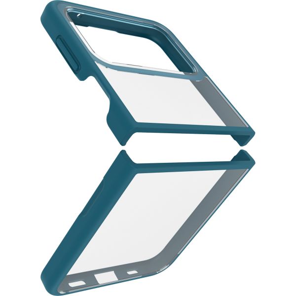 OtterBox Thin Flex Back Cover für das Samsung Galaxy Flip 4 - Transparent/Blau