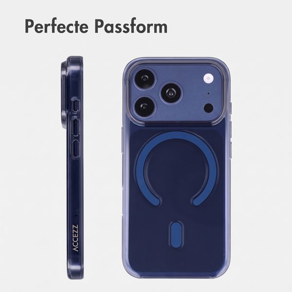 Accezz Lite Backcover mit MagSafe Apple iPhone 18 Pro / 17 Pro - Dunkelblau