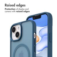 imoshion Color Guard Back Cover mit MagSafe Apple iPhone 15 - Dunkelblau