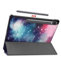 imoshion Design Trifold Klapphülle Galaxy Tab S8 Plus / S7 Plus / S7 FE 5G - Space