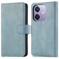 imoshion Luxuriöse Klapphülle Oppo A40 (4G) / Oppo A40M (4G) / Oppo A60 (5G) - Hellblau