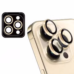 imoshion ﻿2er-Pack Objektivschutz für Kamera für das Apple iPhone 14 Pro / 14 Pro Max - Gold