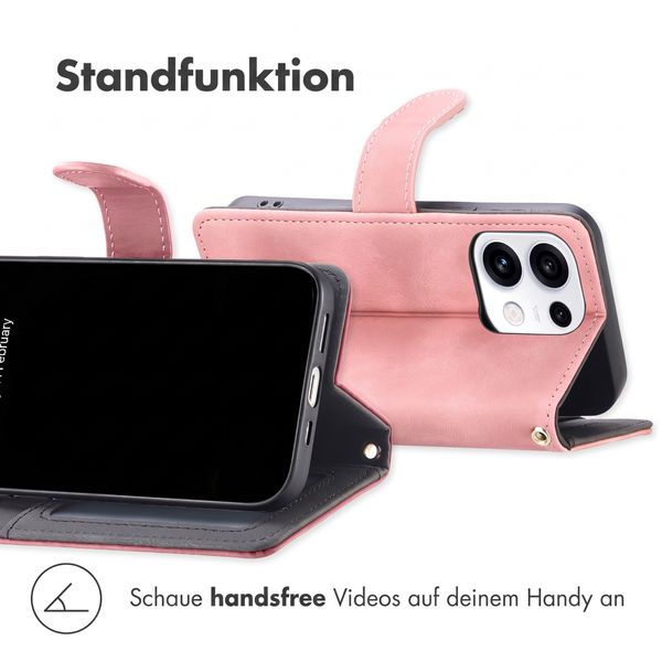 imoshion Klapphülle mit Kordel Oppo Reno 16 / 16 Pro - Rosa