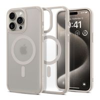 Spigen Ultra Hybrid Backcover MagSafe Apple iPhone 15 Pro Max - Frost Natural Titanium