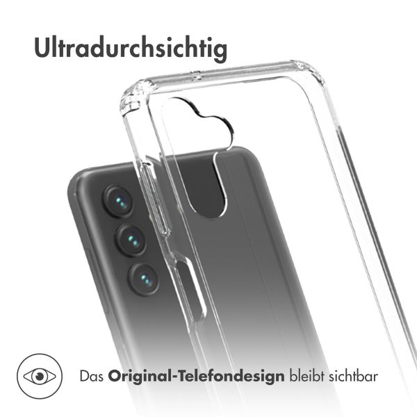 Accezz Xtreme Impact Case Samsung Galaxy A14 (5G/4G) - Transparent