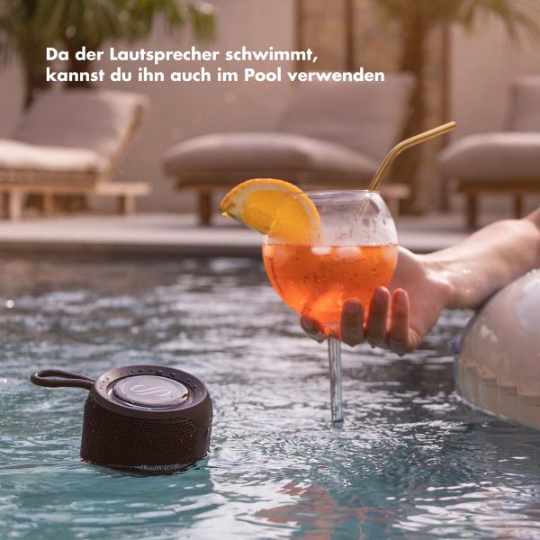 Selencia AquaPlay Bluetooth-Lautsprecher - Drahtloser Lautsprecher - Wasserdicht - Black