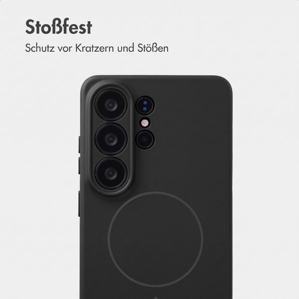 Accezz Grip Backcover mit MagSafe Samsung Galaxy S26 Ultra - Schwarz