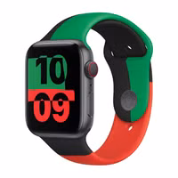 Apple Sport Armband für Apple Watch Series 1 - 11 / SE / Ultra (44/45/46/49 mm) - Black Unity