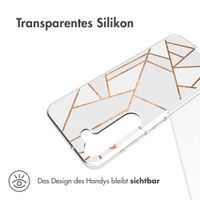 imoshion Design Hülle Samsung Galaxy S23 Plus - White Graphic