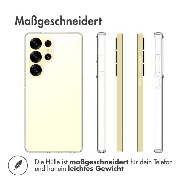 Accezz Clear TPU Backcover Samsung Galaxy S25 Ultra - Transparent