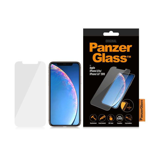 PanzerGlass Antibakterieller Screen Protector für das Apple iPhone 11 Pro / X / Xs