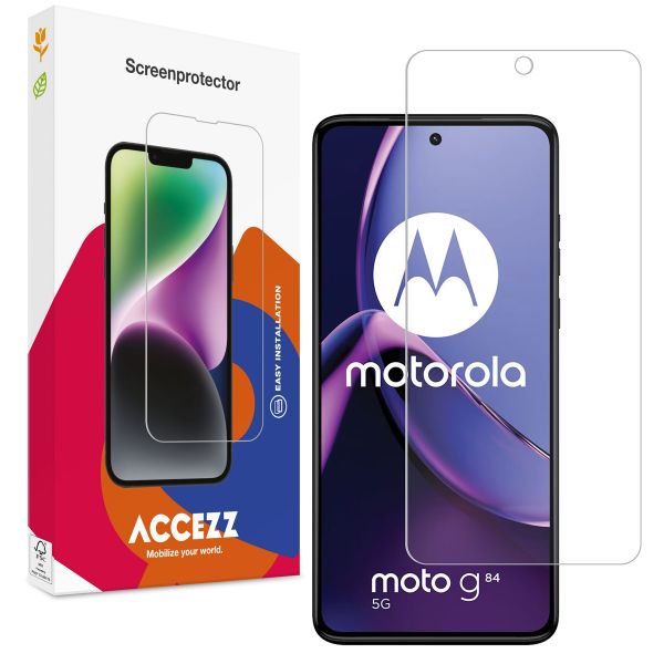 Accezz Screen Protector aus gehärtetem Glas Motorola Moto G84