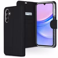Accezz Wallet TPU Klapphülle Samsung Galaxy A15 (5G/4G) - Schwarz