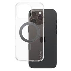 CARE by PanzerGlass Kickstand Case MagSafe für das iPhone 16 Pro Max - Schwarz