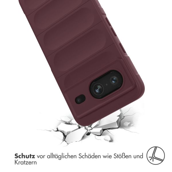 imoshion EasyGrip Backcover für das Google Pixel 8 - Aubergine