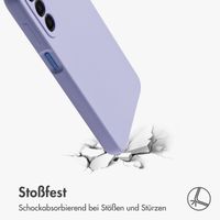 Accezz Liquid Silikoncase Samsung Galaxy A17 - Violett