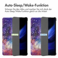 imoshion Design Trifold Klaphülle Xiaomi Pad 6 / 6 Pro - Space