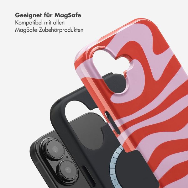 Selencia Vivid Rückabdeckung mit MagSafe iPhone 16 - Dream Swirl Pink