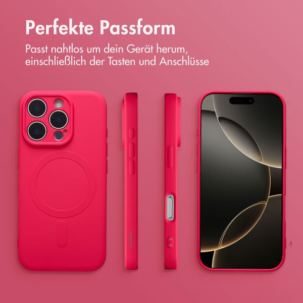 imoshion Color Back Cover mit MagSafe Apple iPhone 16 Pro - Neon Pink