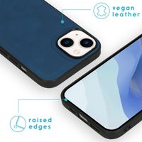 imoshion Entfernbare 2-1 Luxus Klapphülle Apple iPhone 14 - Blau