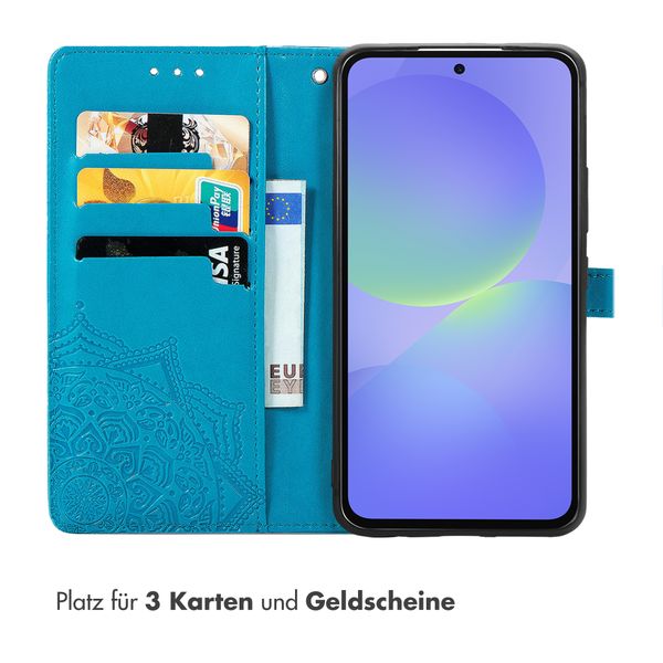 imoshion Mandala Klapphülle Samsung Galaxy A57 (5G) - Türkis