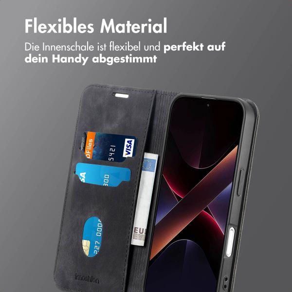 imoshion Slim Klapphülle Xiaomi Poco X7 - Schwarz