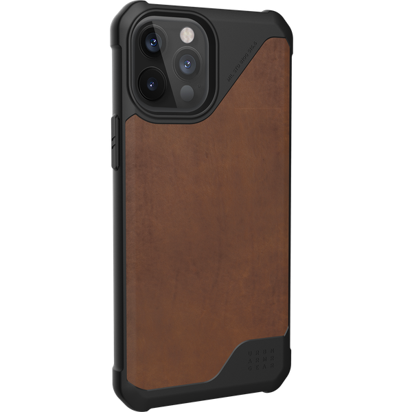 UAG Back Cover Metropolis LT iPhone 12 Pro Max - Leather Brown