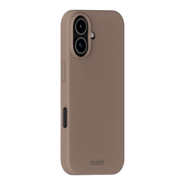 Holdit Silicone Case Apple iPhone 17 - Mocha Brown
