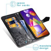 imoshion Mandala Klapphülle Samsung Galaxy M31s - Schwarz
