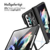 imoshion Back Cover mit Kameraschieber für das Samsung Galaxy Z Fold 4 - Schwarz