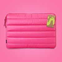 imoshion Puffer Laptop Hülle 13-14 Zoll - Laptop Sleeve - Hot Pink
