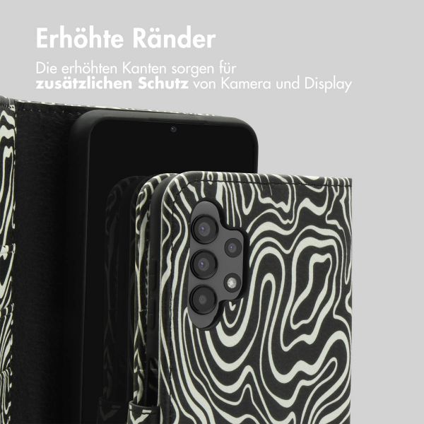 imoshion Design Klapphülle Samsung Galaxy A13 (4G) - Black And White