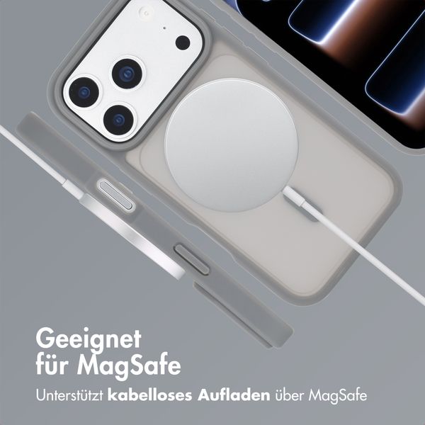 imoshion Color Guard Back Cover mit MagSafe Apple iPhone 17 Pro - Grau