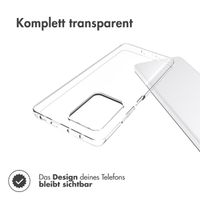 Accezz TPU Clear Cover für das Xiaomi Redmi Note 12 Pro Plus - Transparent