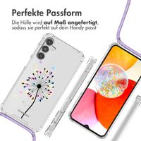 imoshion Design Hülle mit Band für das Samsung Galaxy A14 (5G/4G) - Sandstone Dandelion