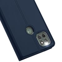 Dux Ducis Slim TPU Klapphülle für das Motorola Moto G9 Power - Dunkelblau