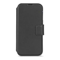 Decoded 2 in 1 Leather Klapphülle MagSafe Apple iPhone 17 - Schwarz