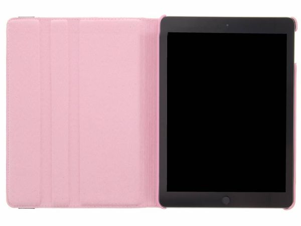 360° drehbare Klapphülle Apple iPad 6 (2018) 9.7 Zoll / iPad 5 (2017) 9.7 Zoll - Rosa