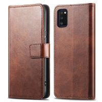 imoshion Luxuriöse Klapphülle Samsung Galaxy A41 - Dunkelbraun