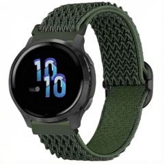 imoshion Elastisches Nylonarmband -   Universelle 22 mm Anschluss - Dunkelgrün