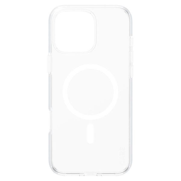 CARE by PanzerGlass Urban Combat Case MagSafe für das iPhone 16 Pro Max - Transparent / Weiß