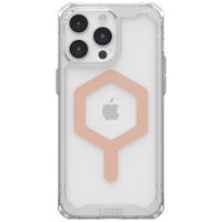 UAG Plyo Backcover MagSafe für das iPhone 15 Pro Max - Ice / Rose Gold