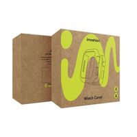 imoshion Full Cover glänzendes Hard Case für die Apple Watch Series 1 / 2 / 3 – 42 mm – Schwarz