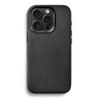 Woodcessories Bio Leather Case MagSafe Apple iPhone 16 Pro Max - Leather Black