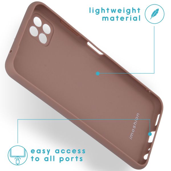 imoshion TPU Color Cover Samsung Galaxy A22 (5G) - Taupe