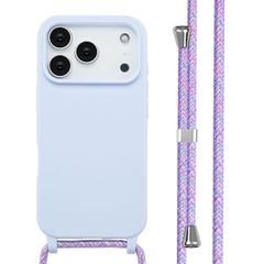 imoshion SilikonHülle mit Band Apple iPhone 17 Pro - Violett