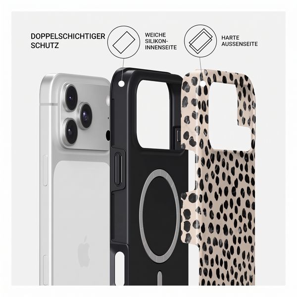 Burga Tough Back Cover MagSafe Apple iPhone 18 Pro - Almond Latte