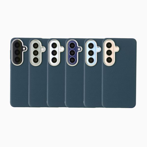 Accezz Mesh Backcover mit MagSafe Samsung Galaxy S26 - Dunkelblau