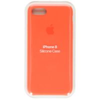 Apple Silikon-Case Spicy Orange für das Apple iPhone SE (2022 / 2020) / 8 / 7